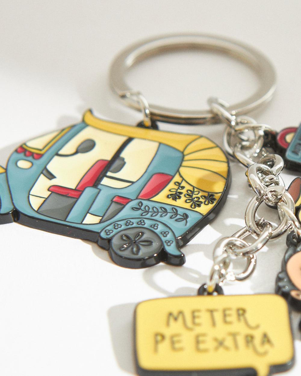 Chumbak Classic Autowalla Enamel Keychain