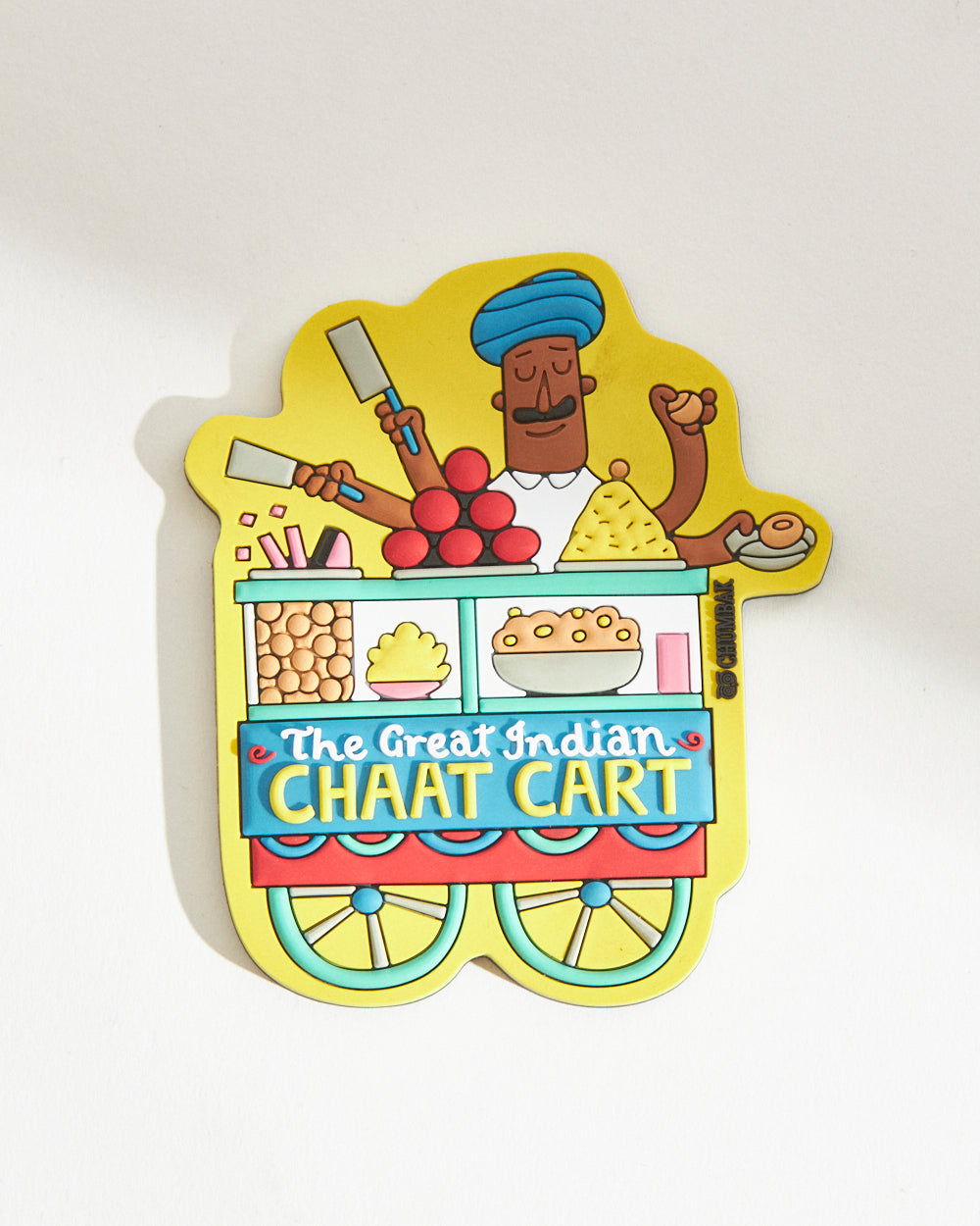 Chumbak Classics Chaat Cart Magnet