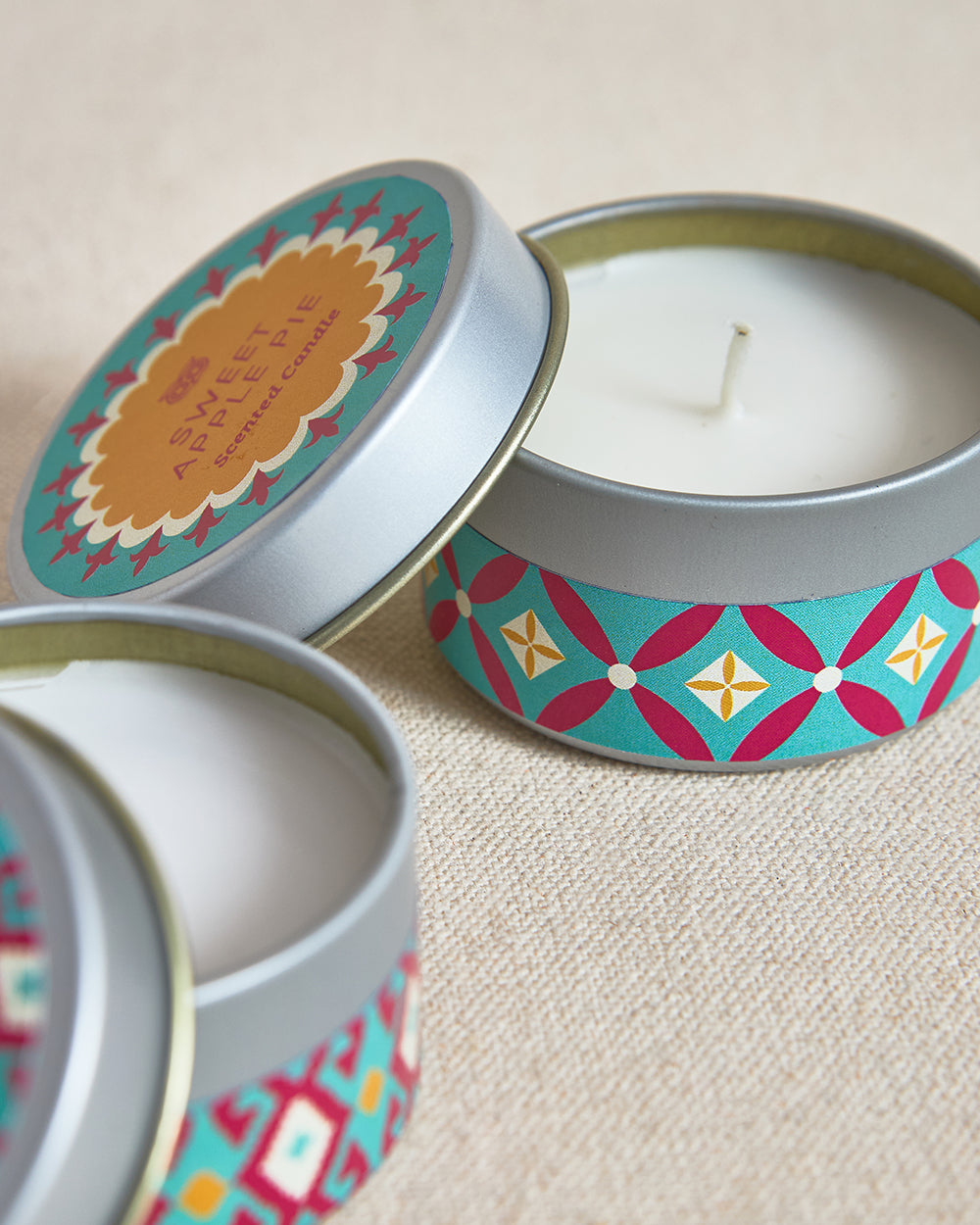 LIT Evenings Gift Box -  Mini Candle Tins Set of 2