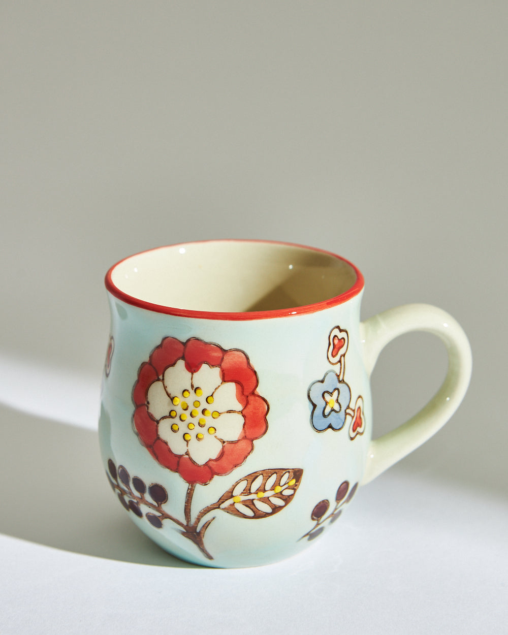 Threads & Needles Mini Mug – Teal