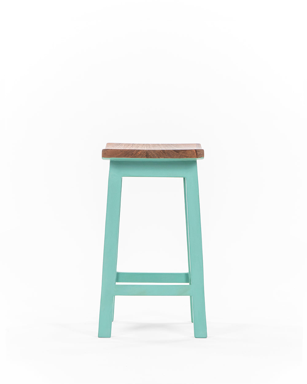 Farmhouse Stool - Teal