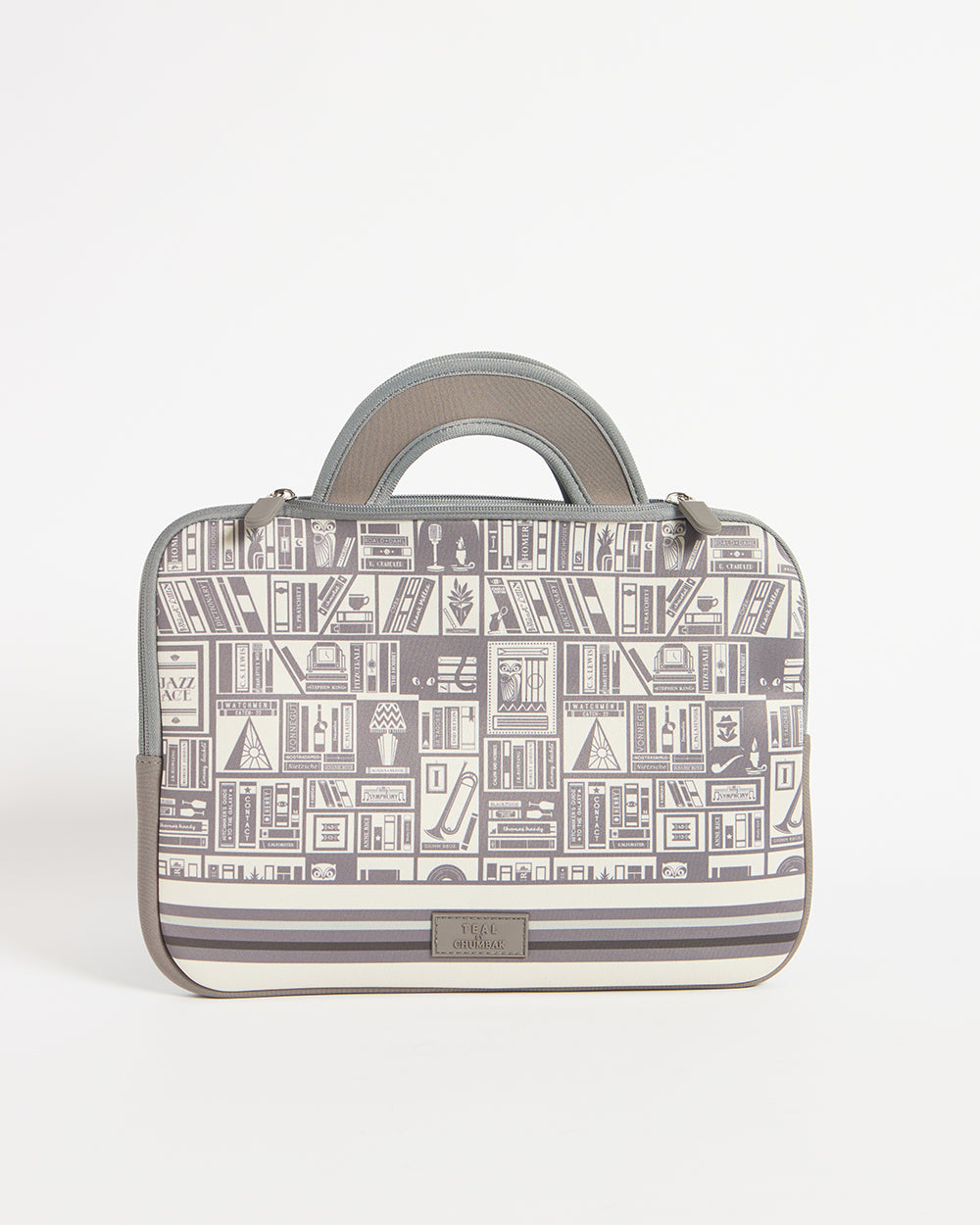 TEAL By Chumbak Welcome to Library Laptop Sleeve - 15inch