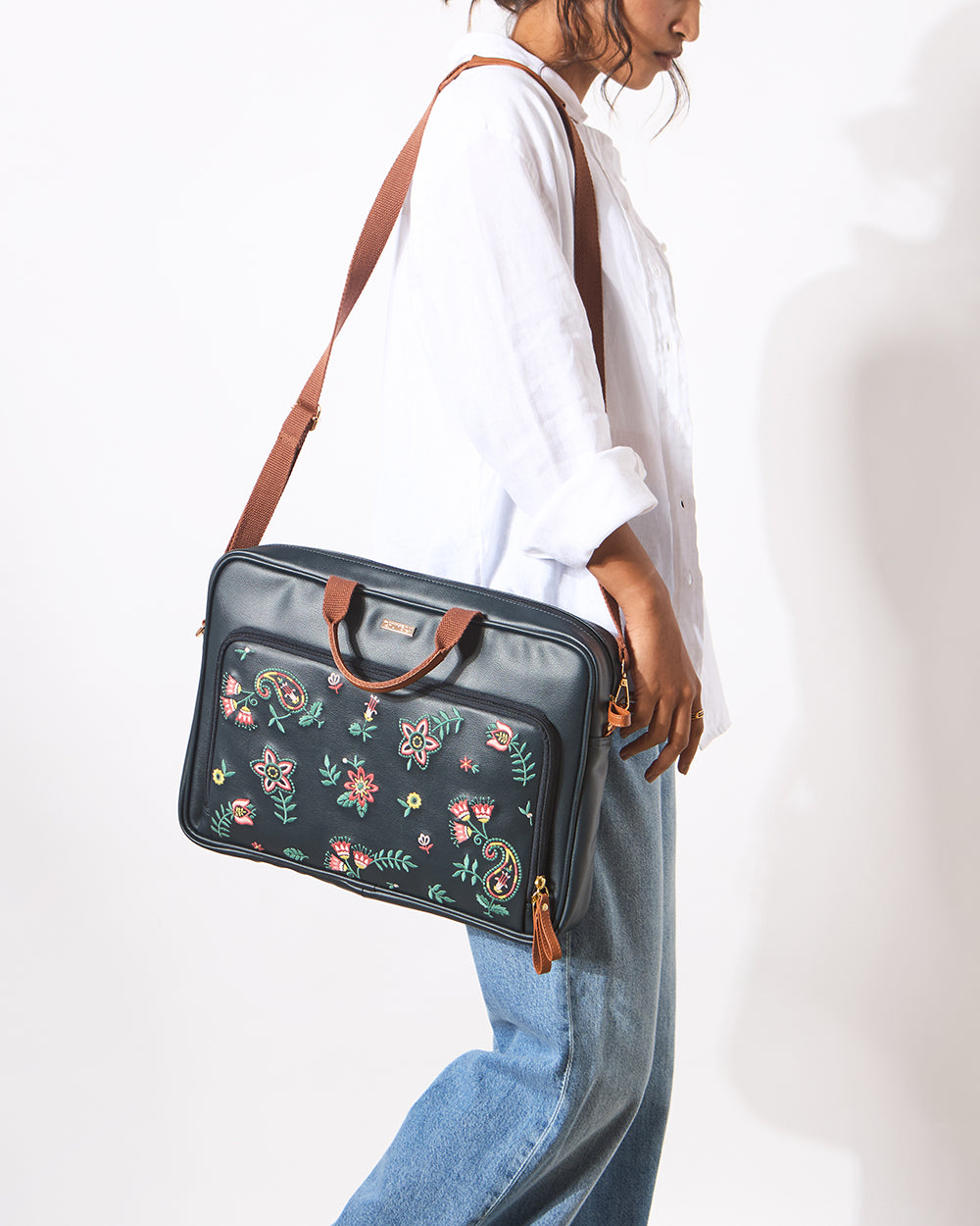 Paisleys Florals Laptop Bag