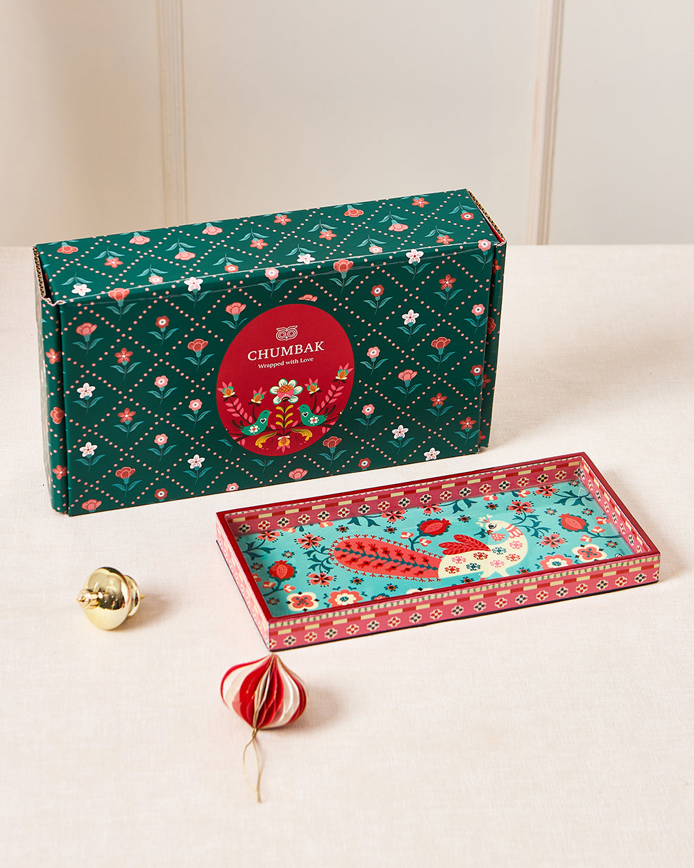 Jaipur Gardens Kasuti Tray