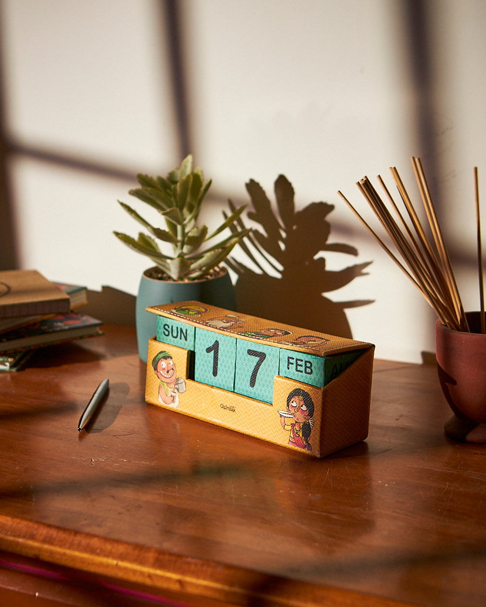 Organiser's Obsession Gift Set| Calendar & Pen Holder