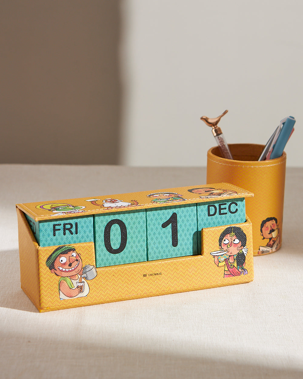 Organiser's Obsession Gift Set| Calendar & Pen Holder