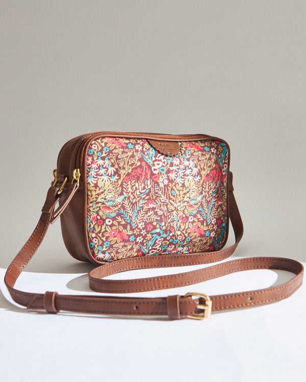 Teal By Chumbak Rainforest Rectangle Sling Bag