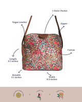 Teal By Chumbak Rainforest Sling Bag