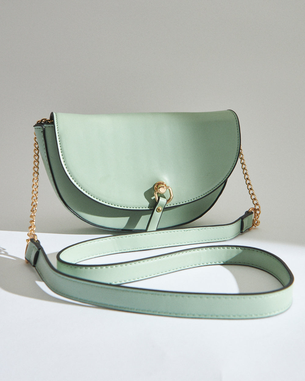 Half Moon Sling Bag – Mint