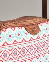 Teal By Chumbak Mercado Aztec Rectangular Sling Bag