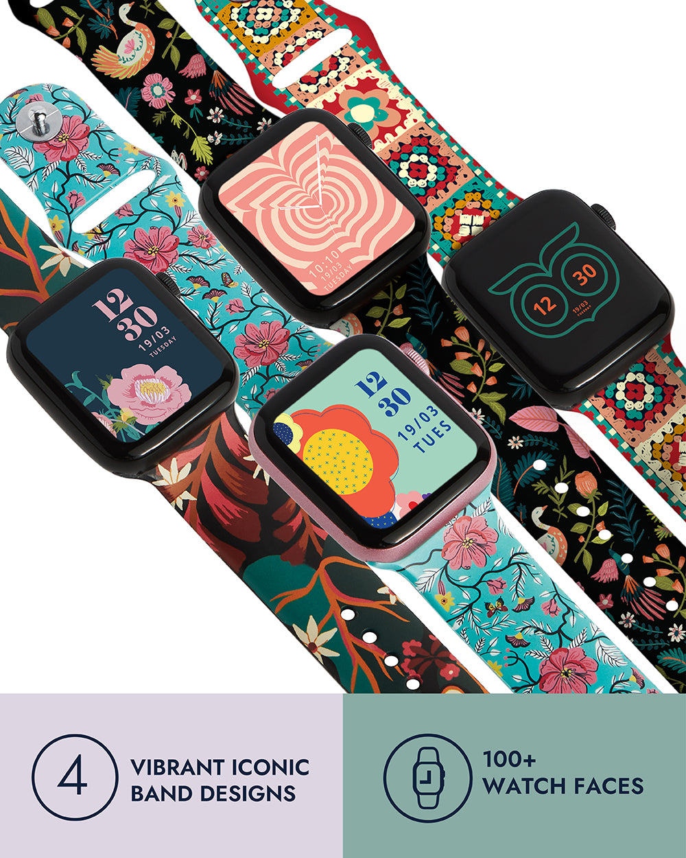 Chumbak Smartwatch for Women- Mosaic