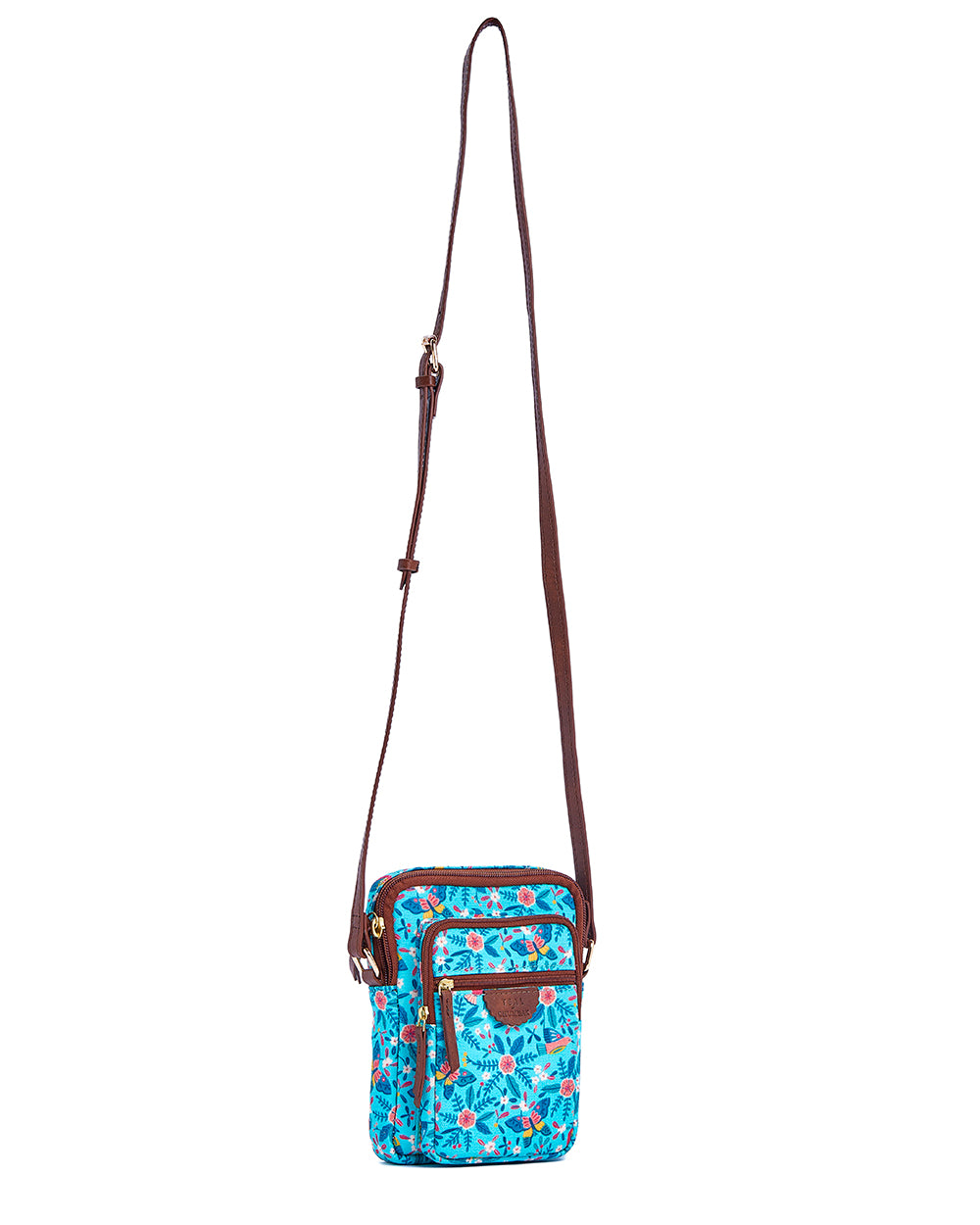 Teal by Chumbak Birds of Paradise Wallet Sling Bag