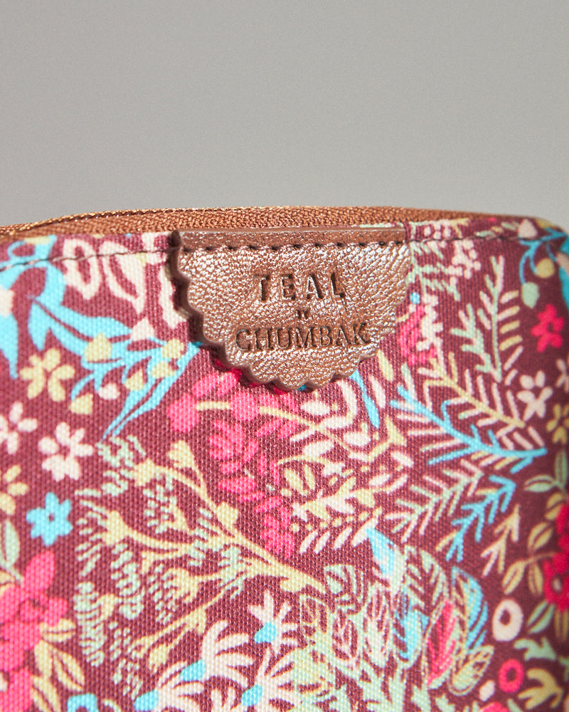 TealByChumbak Rainforest Mini Wallet