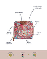 TealByChumbak Rainforest Mini Wallet