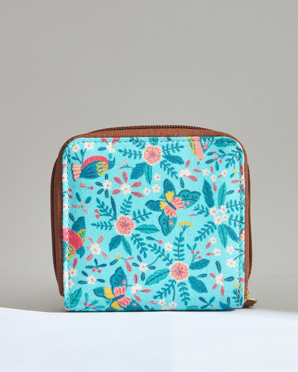 TealByChumbak Birds of Paradise Mini Wallet