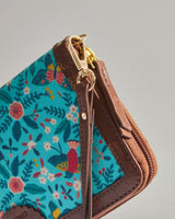 TealByChumbak Birds of Paradise Long Wallet