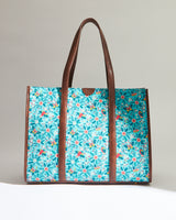 TealByChumbak Birds of Paradise Canvas Tote