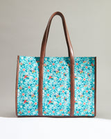 TealByChumbak Birds of Paradise Canvas Tote