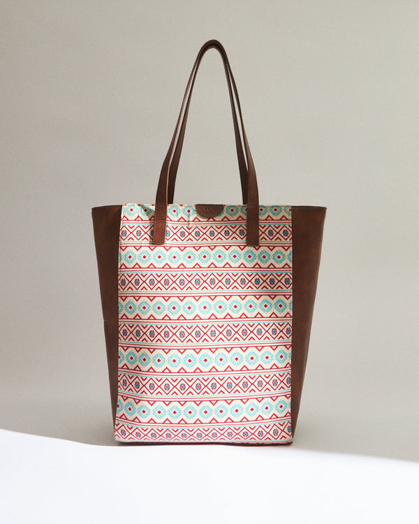 TealByChumbak Mercado Aztec Tote