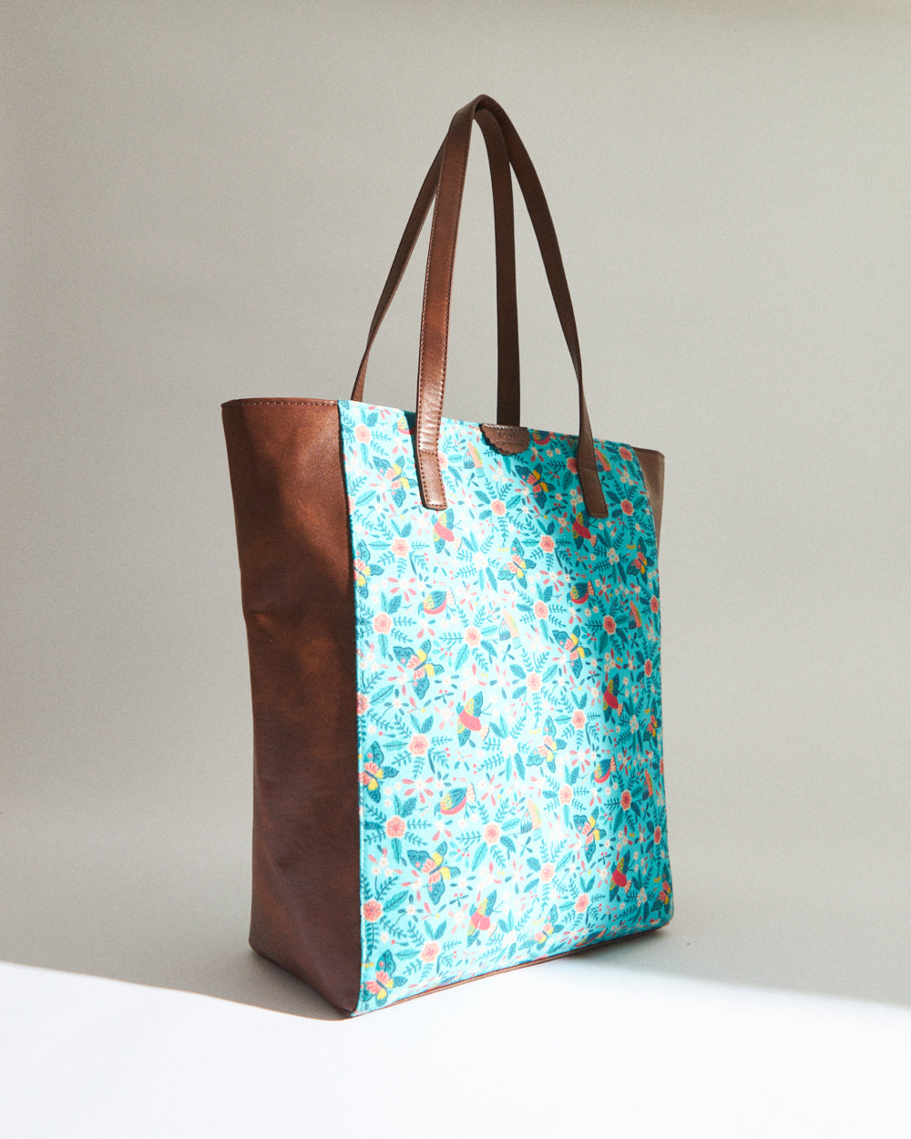 Teal By Chumbak Birds of Paradise Tote