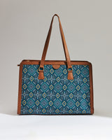 Teal by Chumbak Mexico Aztec Office Tote