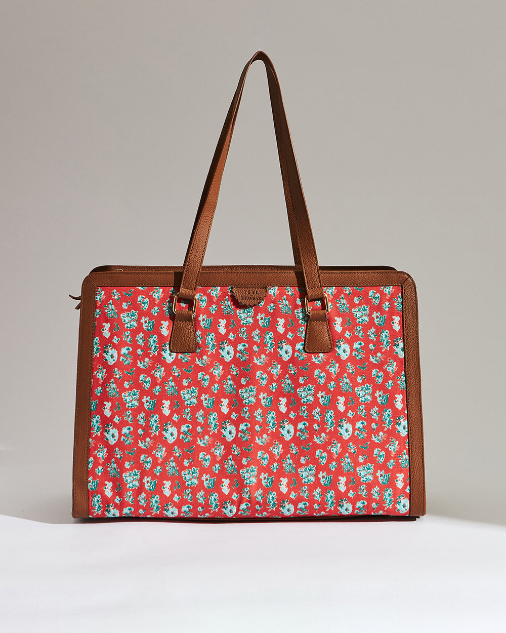 Teal by Chumbak Wildflower Office Tote