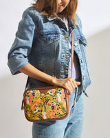 Teal by Chumbak Jungle Stories Box Sling Bag