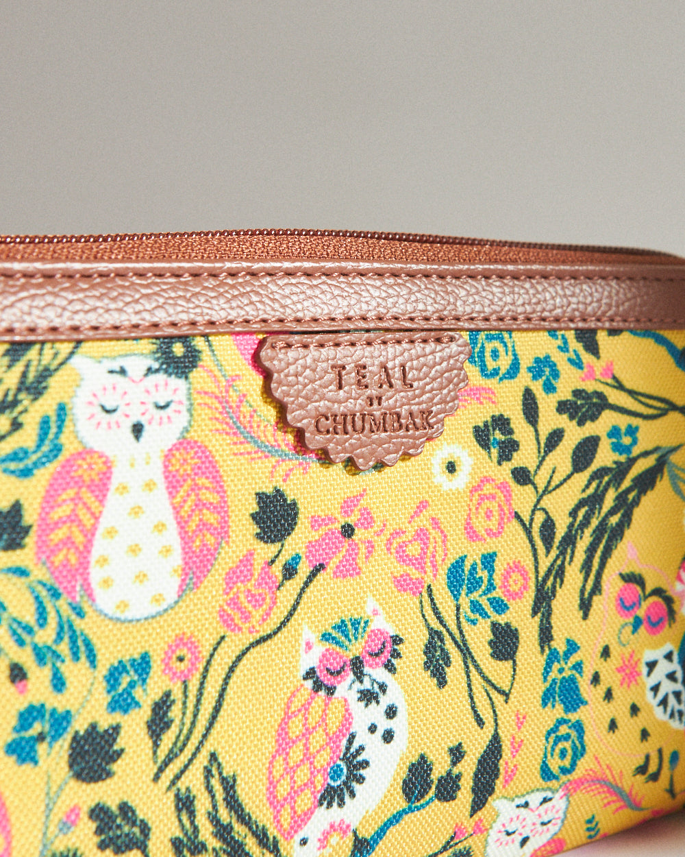 Teal by Chumbak Jungle Stories Long Wallet