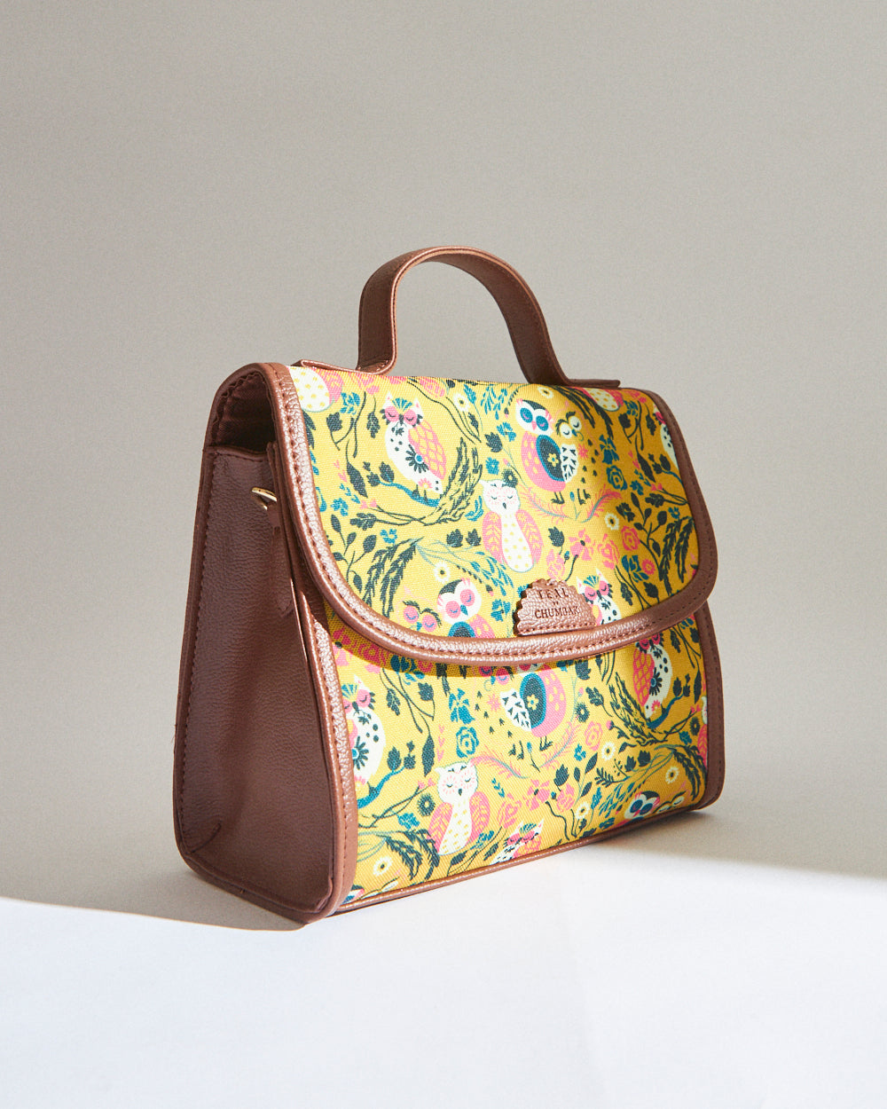 Teal by Chumbak Jungle Stories Crossbody Bag