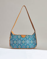 Teal by Chumbak Mexico Aztec Shoulder Bag