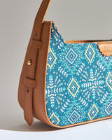 Teal by Chumbak Mexico Aztec Shoulder Bag