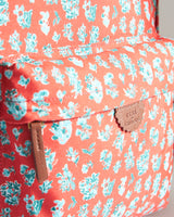 Teal by Chumbak Wildflower Laptop Backpack