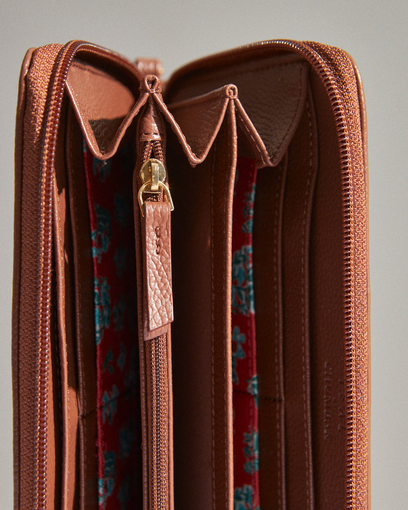 Teal by Chumbak Wildflower Long Wallet