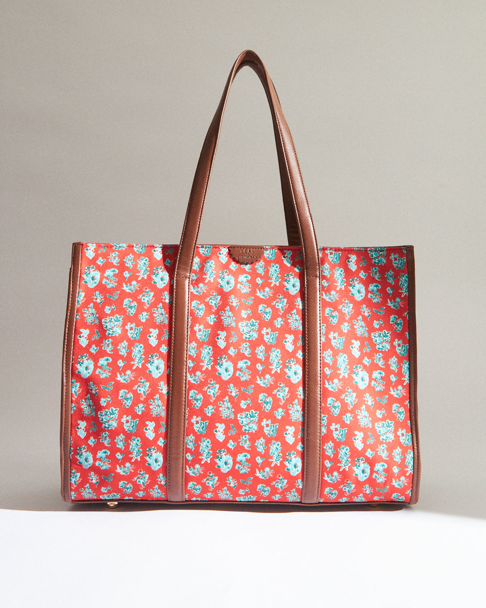 Teal by Chumbak Wildflower Canvas Tote