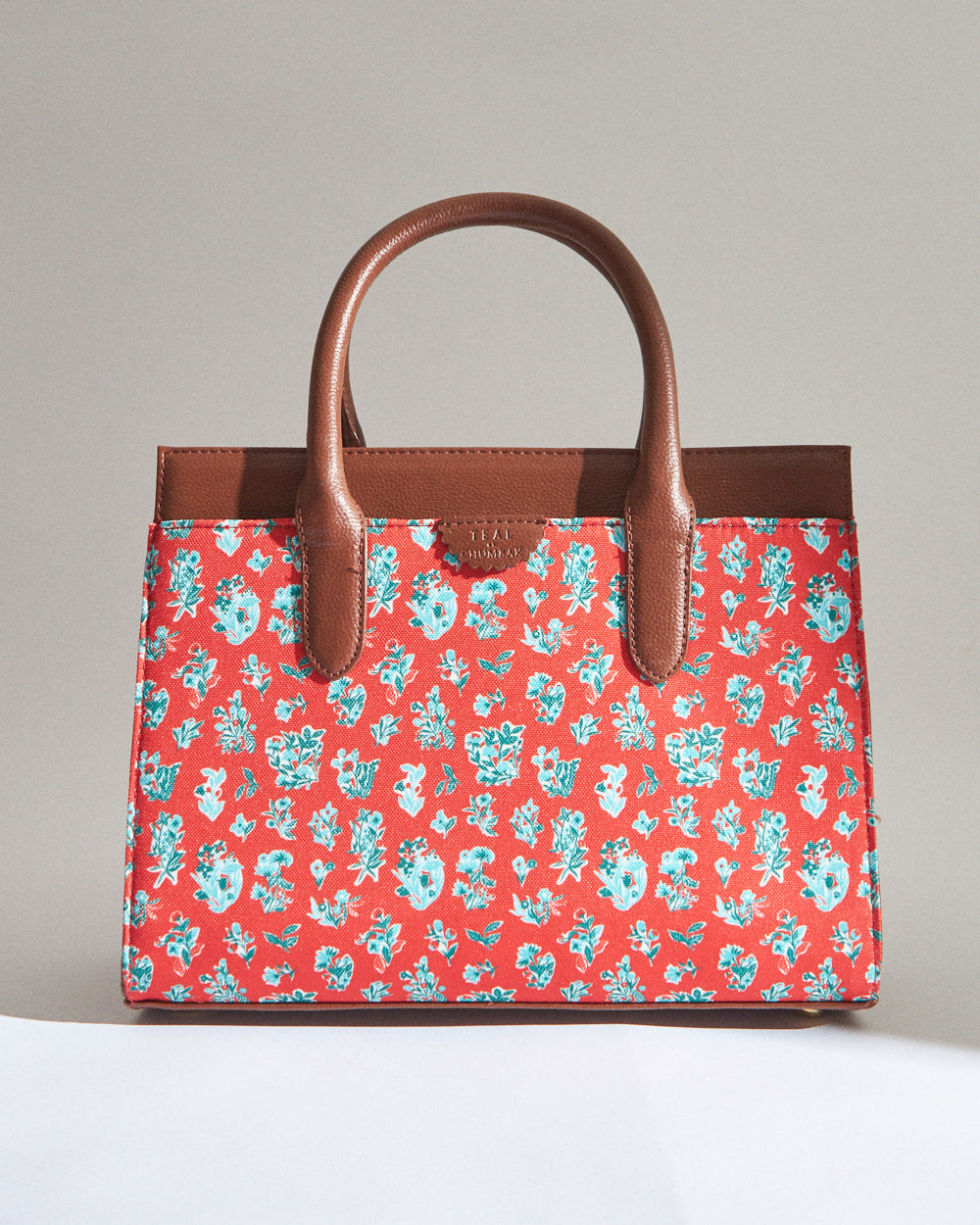 Teal by Chumbak Wildflower Hand Bag