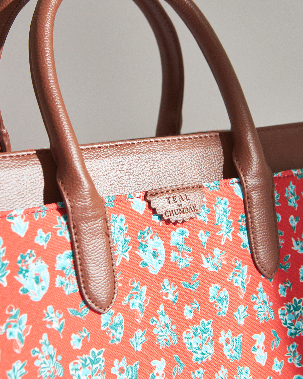 Teal by Chumbak Wildflower Hand Bag