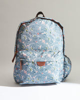 Teal by Chumbak Grey Bloom Laptop Backpack