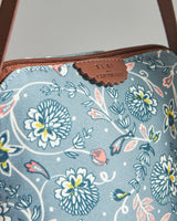 Teal by Chumbak Grey Bloom Sling Bag