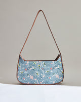 Teal by Chumbak Grey Bloom Shoulder Bag