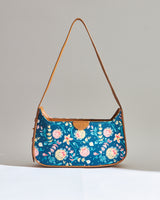 Teal by Chumbak Blue Bloom Shoulder Bag