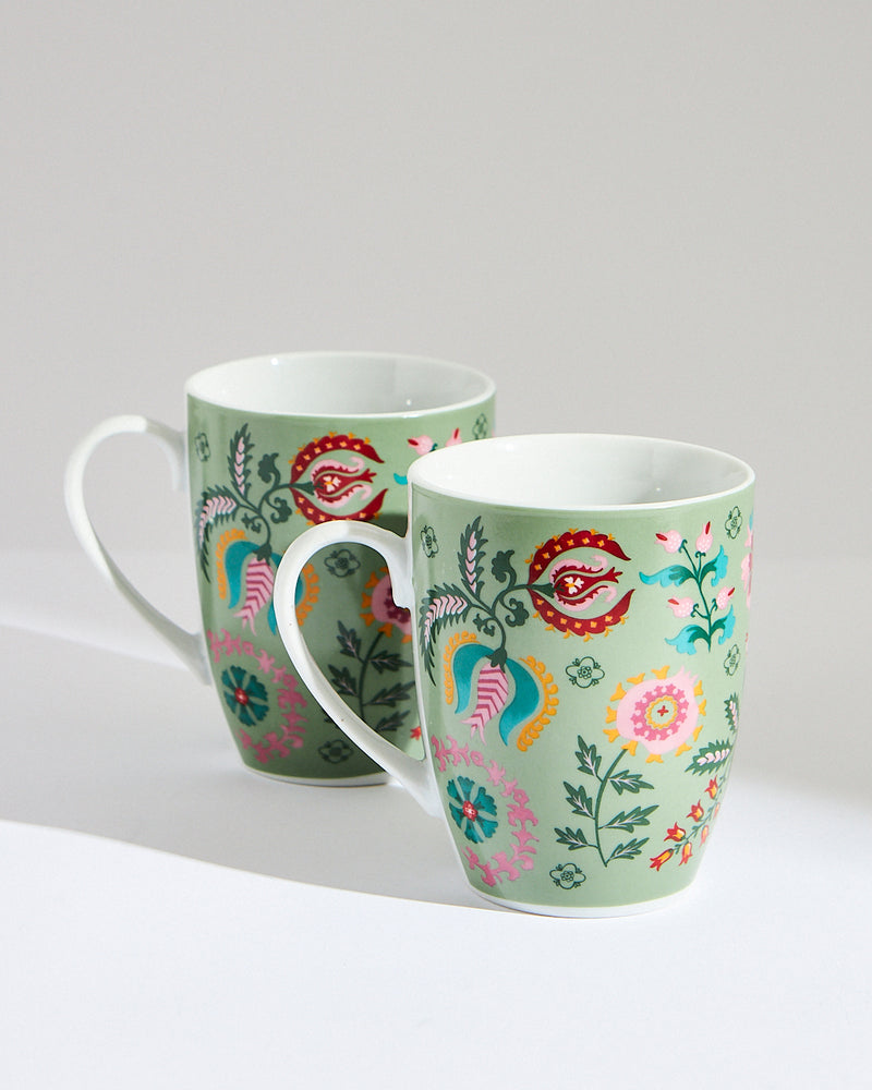 Valley Bloom Mugs - Gift Set of 2