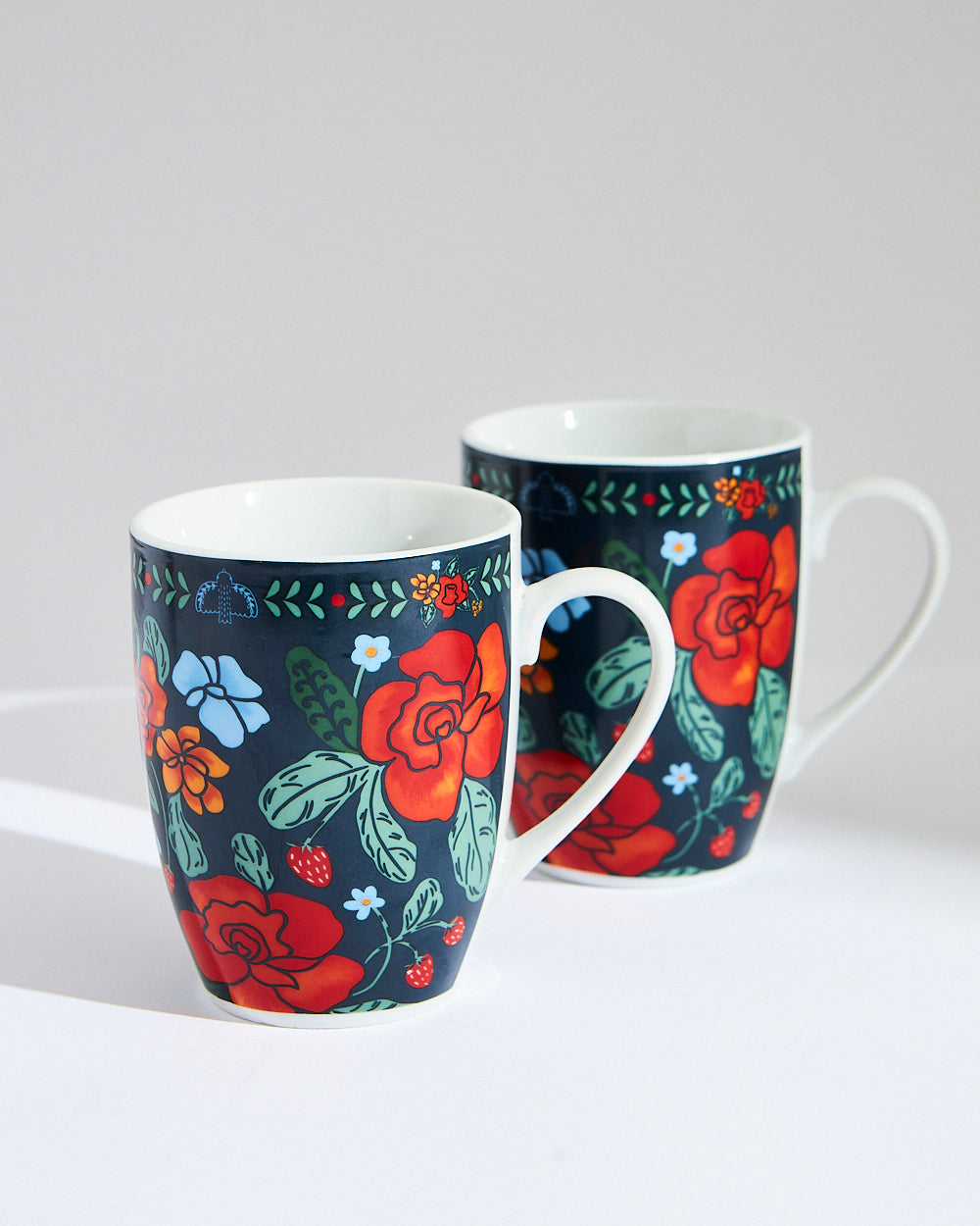 Tiara Bloom Mugs - Gift Set of 2