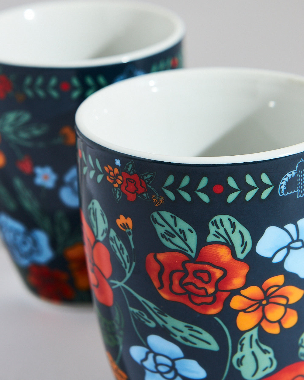 Tiara Bloom Mugs - Gift Set of 2