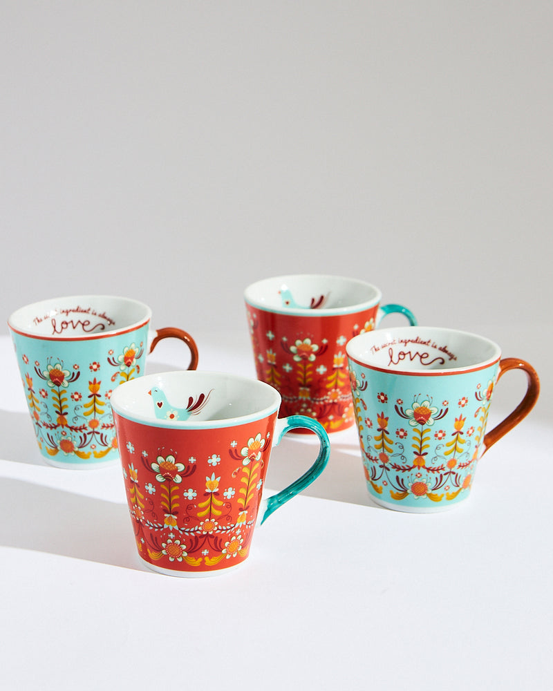 Lakeside Mugs  - Gift Set of 4