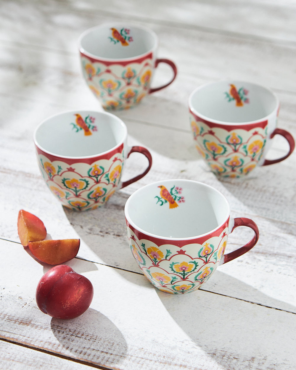 Valley Jaali Mugs - Gift Set of 4