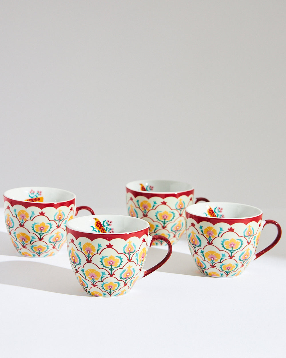 Valley Jaali Mugs - Gift Set of 4