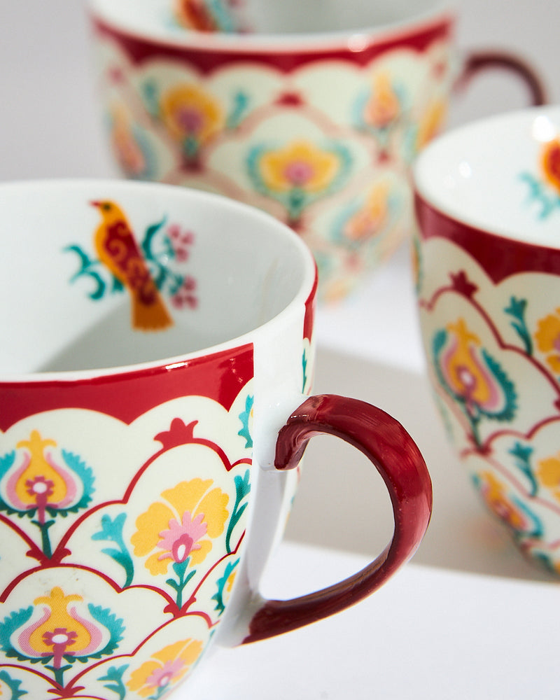 Valley Jaali Mugs - Gift Set of 4