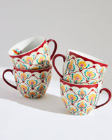 Valley Jaali Mugs - Gift Set of 4