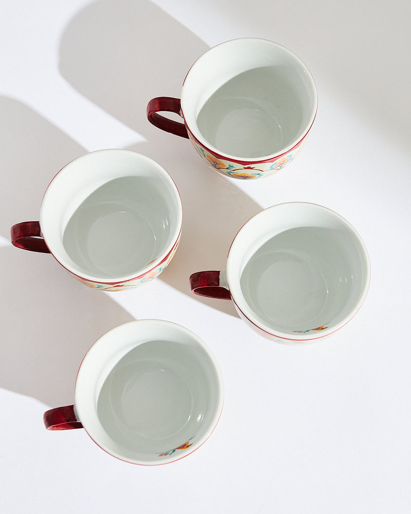 Valley Jaali Mugs - Gift Set of 4