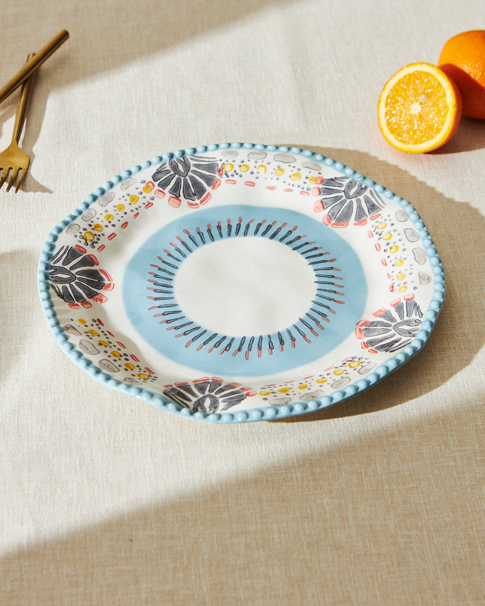 Pixel Shell Dinner Plate